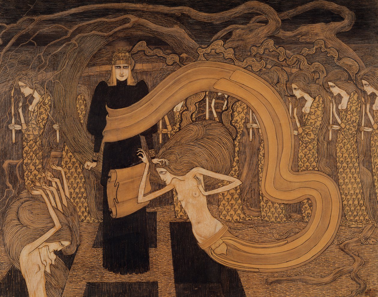 Fatalità, 1893 da Jan Toorop
