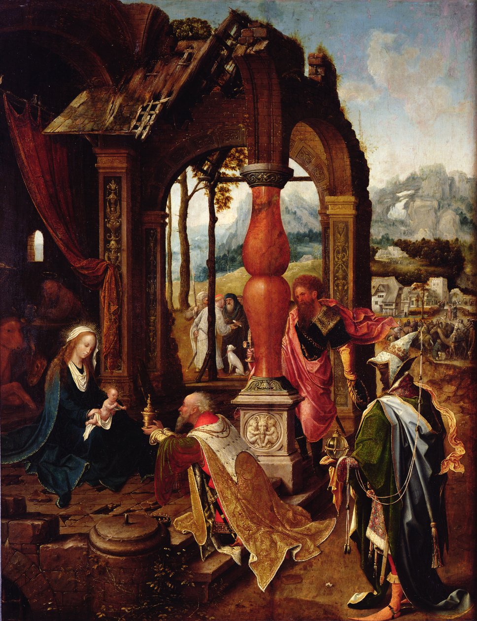 Adorazione dei Magi da Jan de Beer