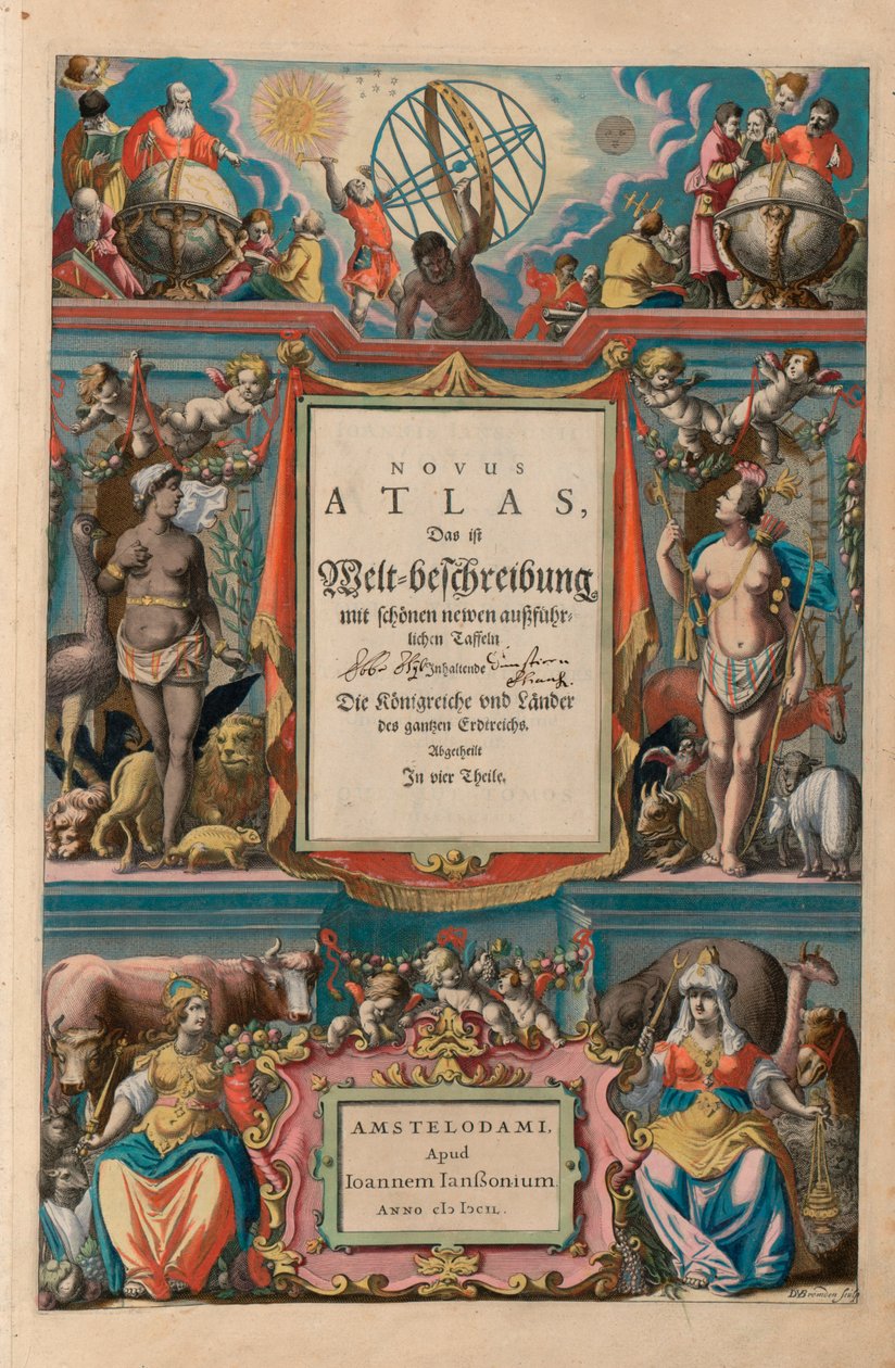 Novus atlas da Jan og Jodocus Hondius Janssonius