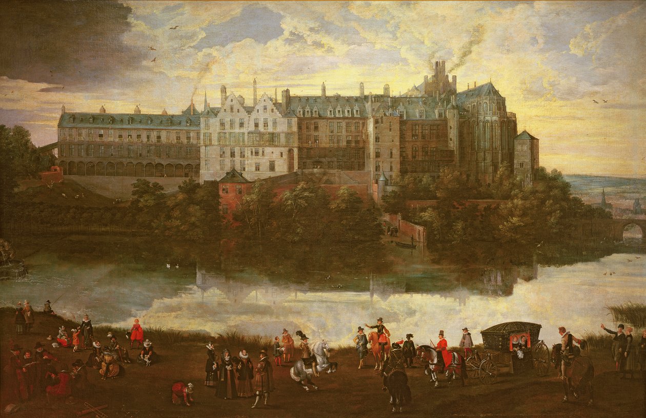 Castello di Tervuren a Bruxelles da Jan the Elder Brueghel