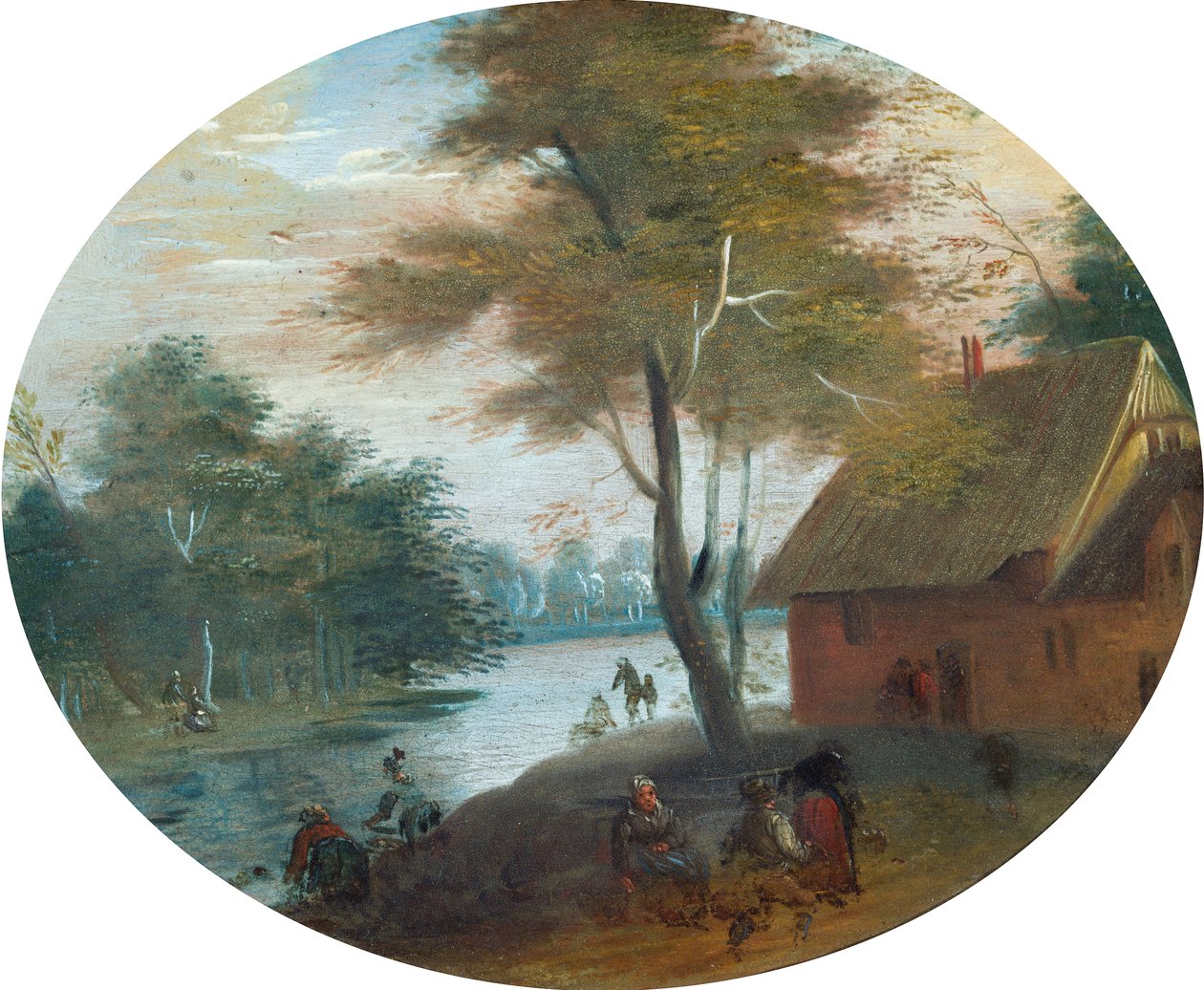 Scena fluviale da Jan (follower of) Brueghel