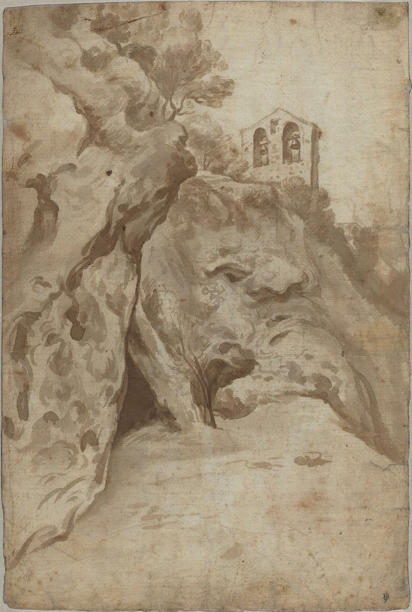 Campanile su una collina da Jan Asselijn