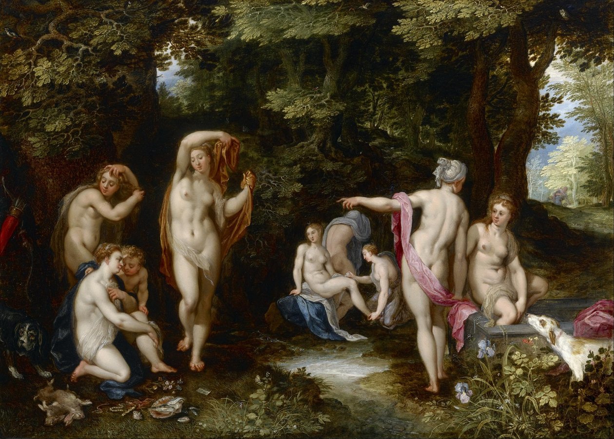 Diana e Atteone da Jan Brueghel the Elder