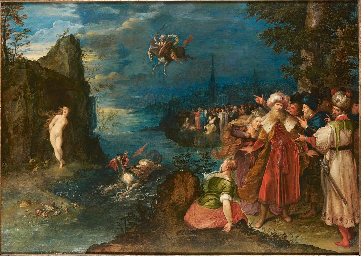 Perseo libera Andromeda da Jan Brueghel the Elder