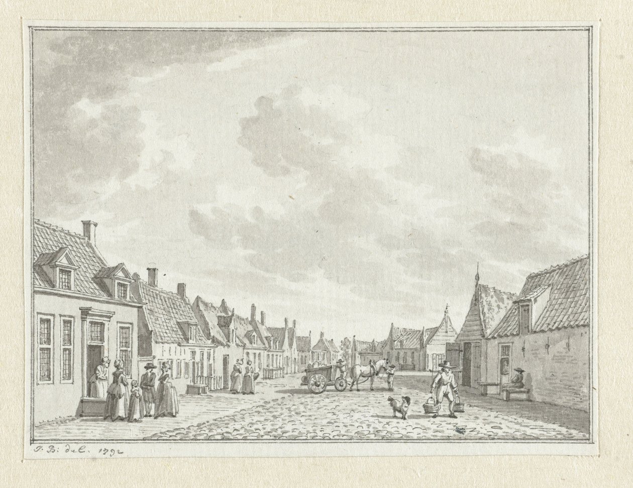 Veduta di Zoutelande da Jan Bulthuis