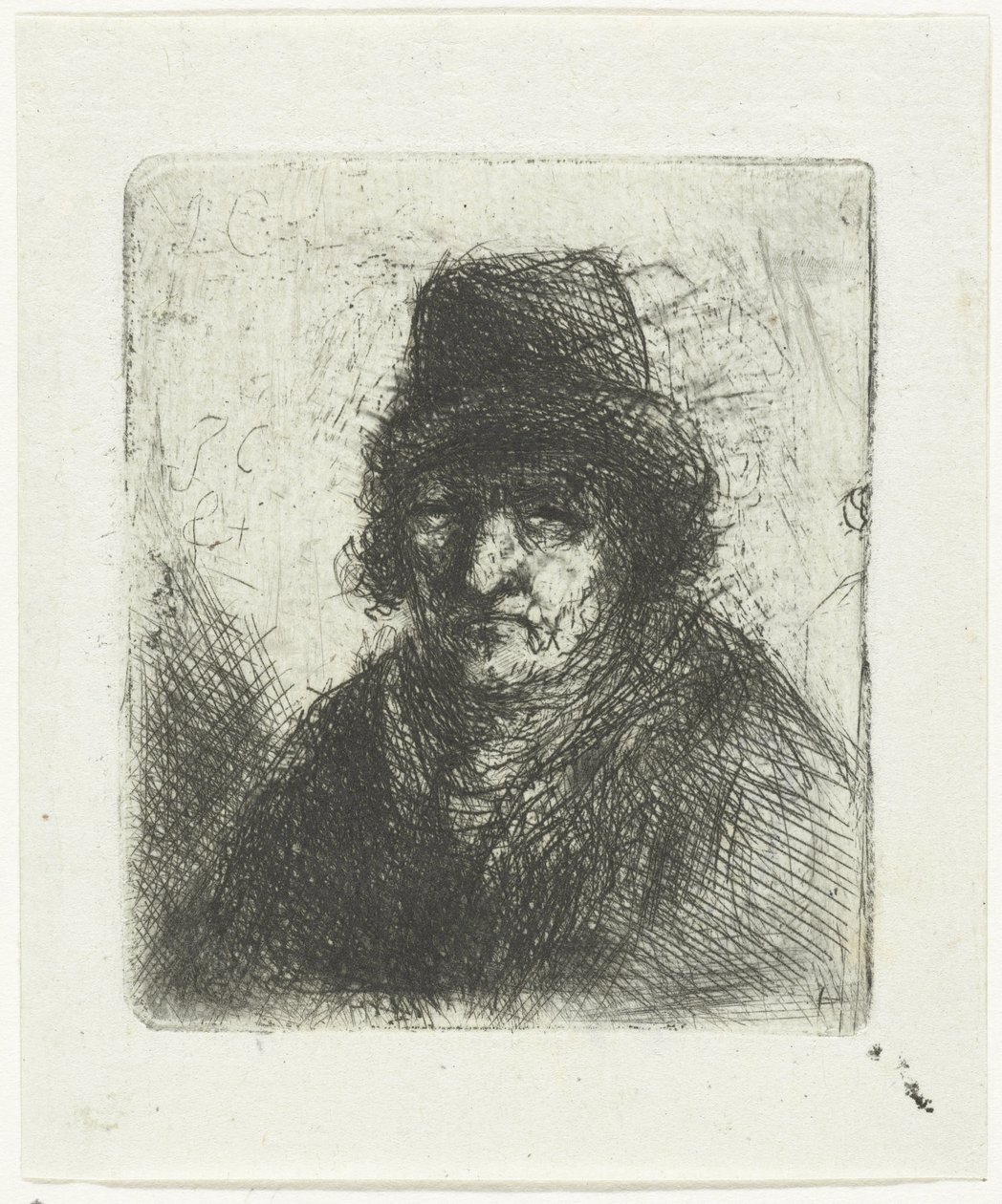 Uomo adulto con cappello da Jan Chalon