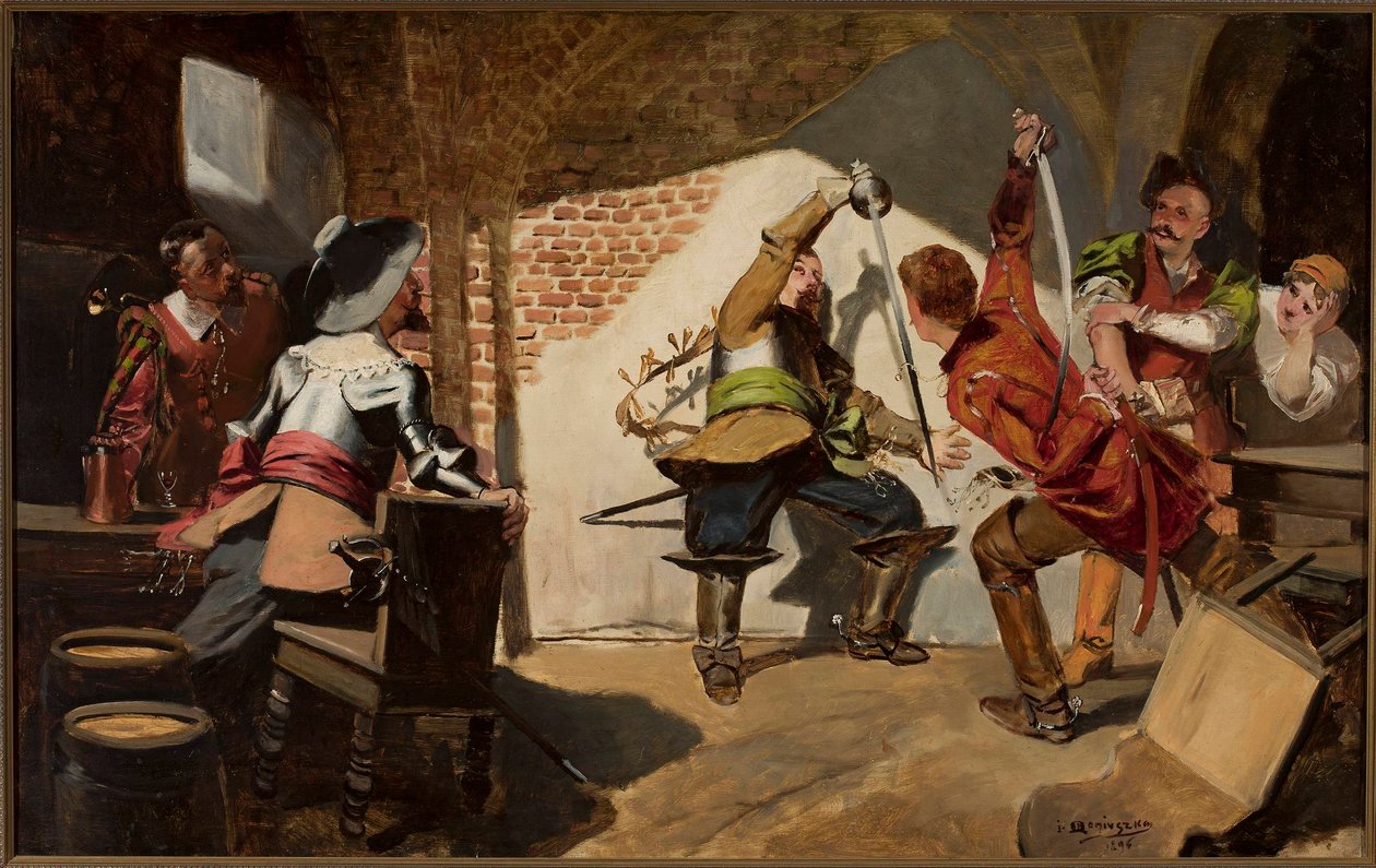 Duello in una taverna da Jan Czesław Moniuszko