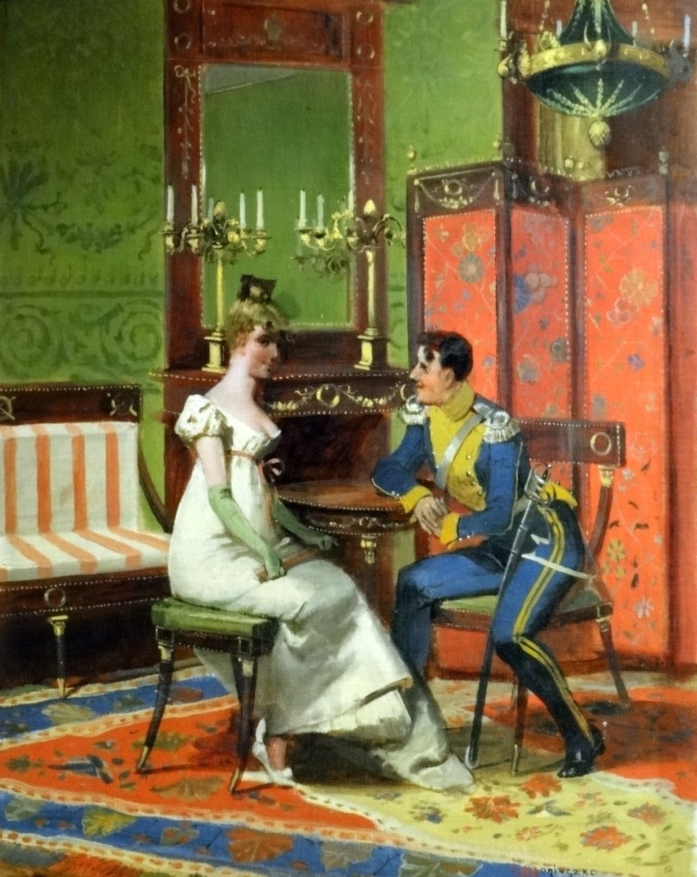 Jan Czesław Moniuszko, Il corteggiamento del lanciere da Jan Czesław Moniuszko