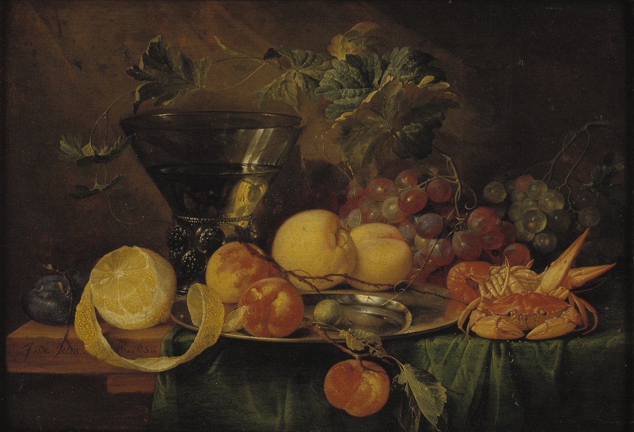 Natura morta con un Roemer da Jan Davidsz de Heem
