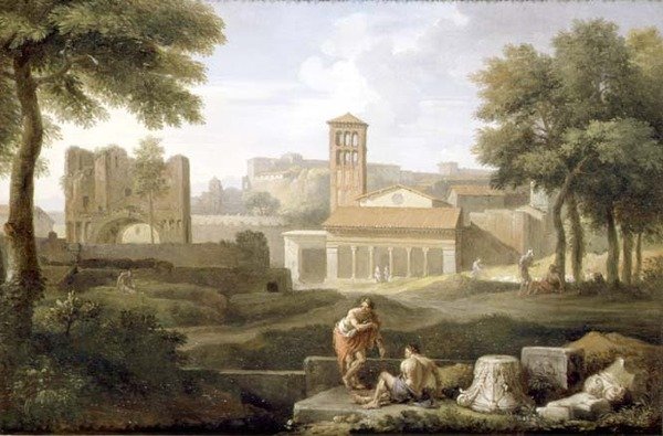 Veduta di Tivoli da Jan Frans van Bloemen