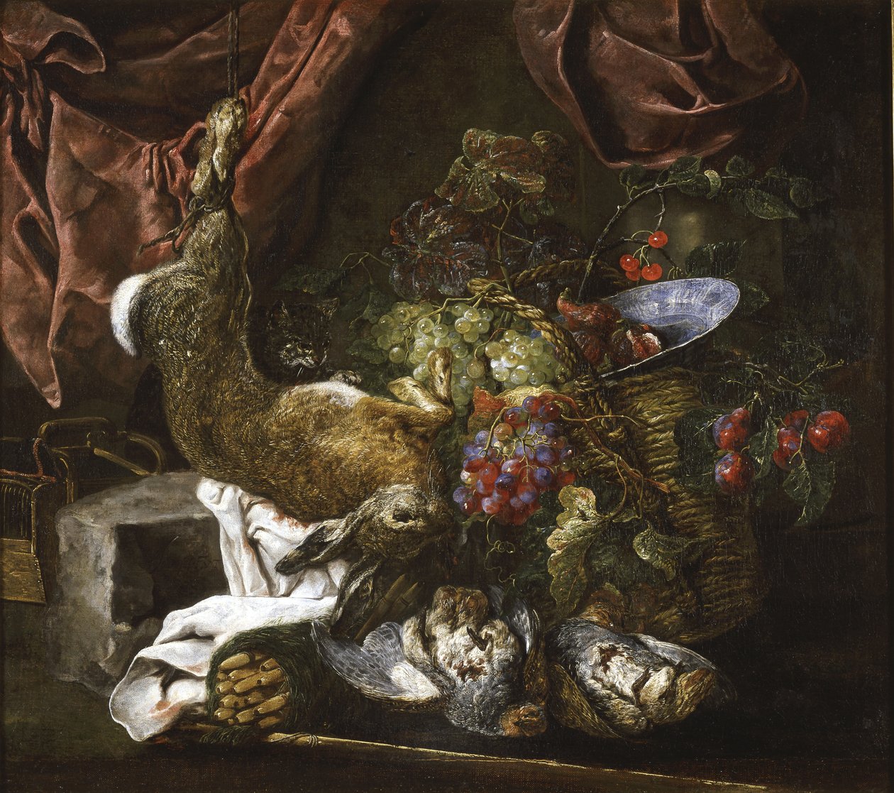 Natura morta con selvaggina e frutta, 1641-61 da Jan Fyt