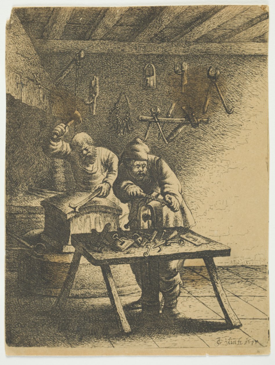 Il Fabbro, 1635 da Jan Georg van Vliet