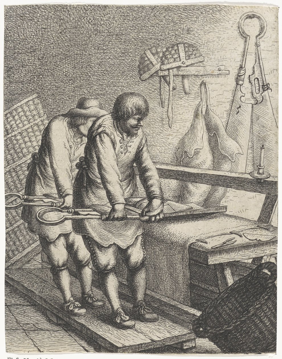 Cimatori di panni da Jan Gillisz. van Vliet