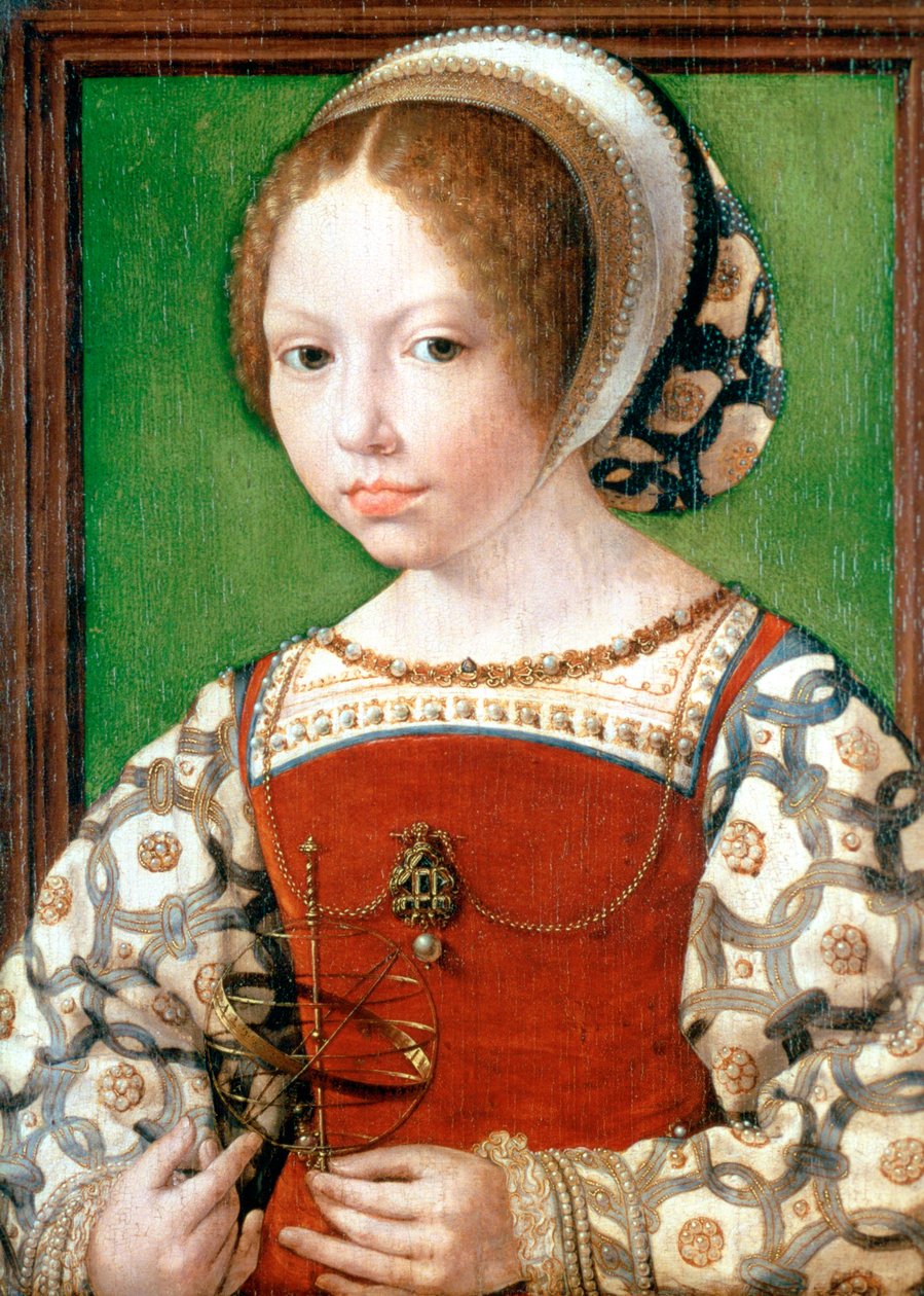 Una bambina, c1520 da Jan Gossaert