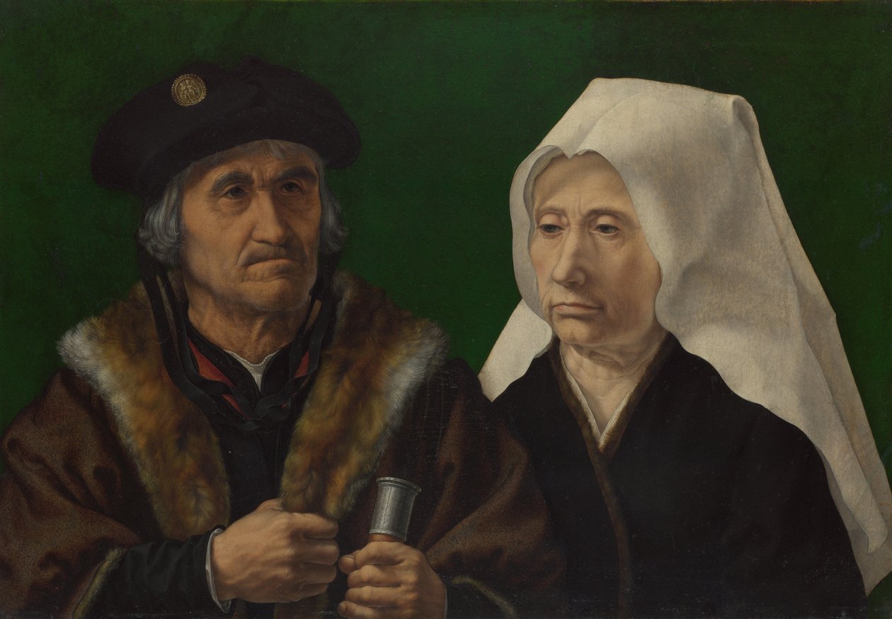 Una coppia anziana, c. 1520 da Jan Gossaert