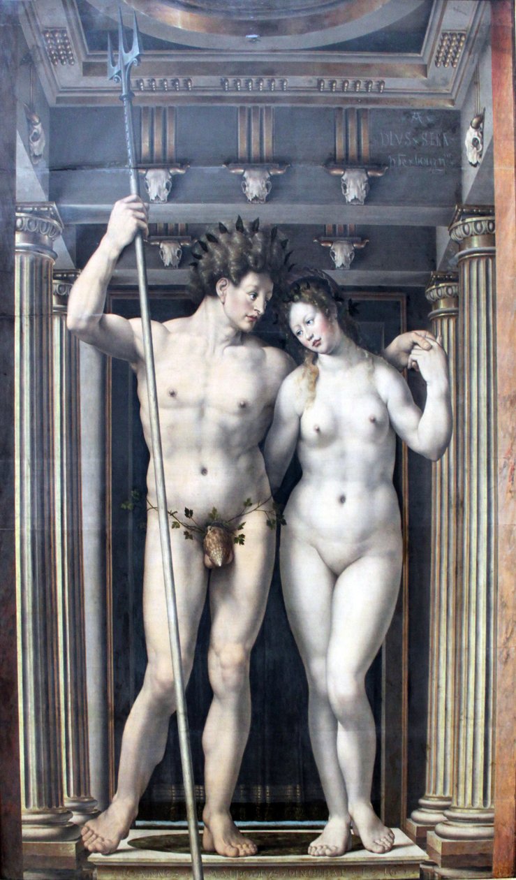 Nettuno e Anfitrite da Jan Gossaert