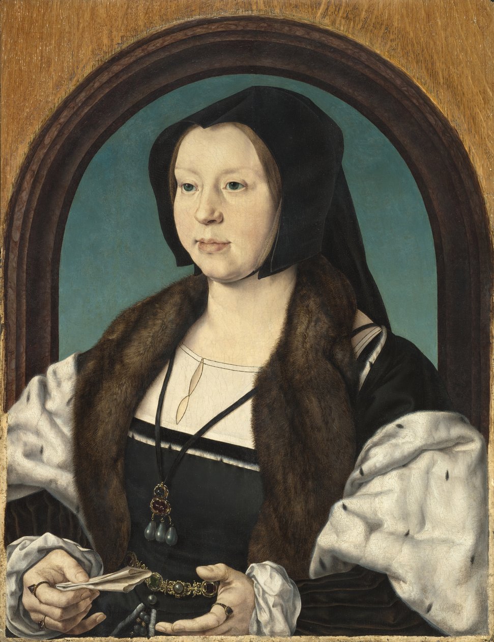 Ritratto di Anna de Berghes, c.1526-30 da Jan Gossaert