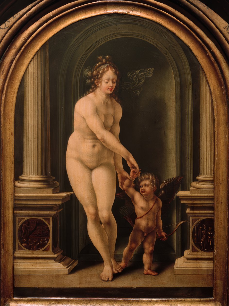 Venere e Amore da Jan Gossaert