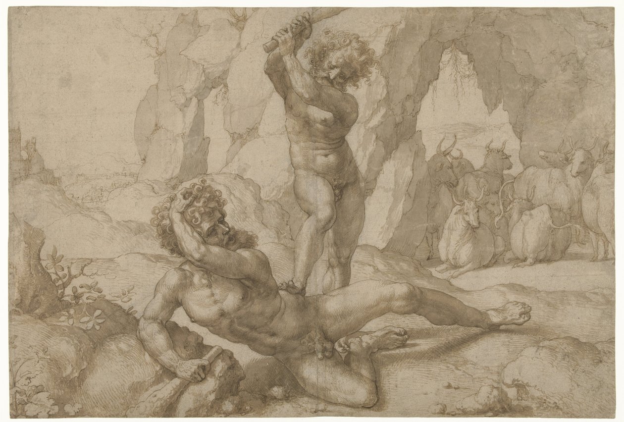 Ercole e Caco da Jan Gossart