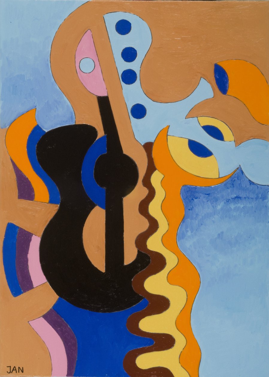 Chitarra Nera, 2009 da Jan Groneberg