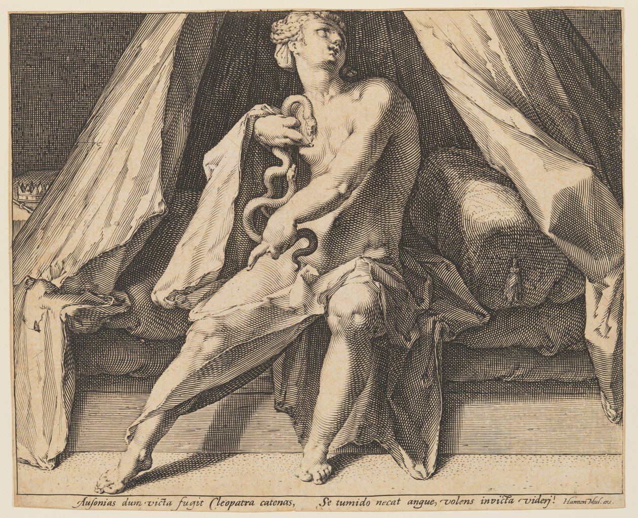 Cleopatra da Jan Harmensz. Muller