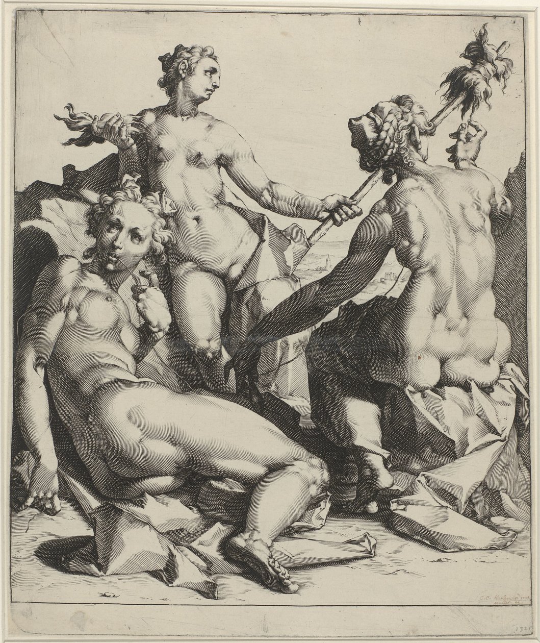 Le tre Moire da Jan Harmensz. Muller