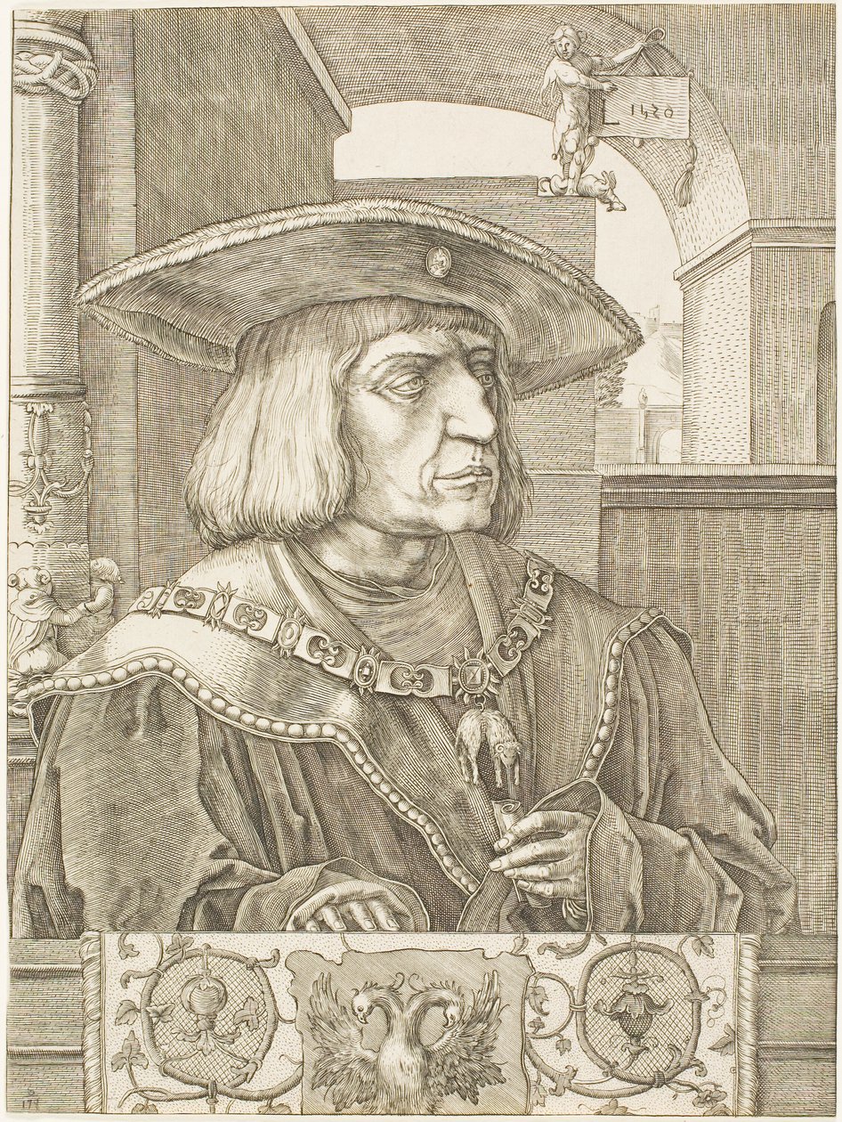 Imperatore Massimiliano I da Jan Harmensz. Muller