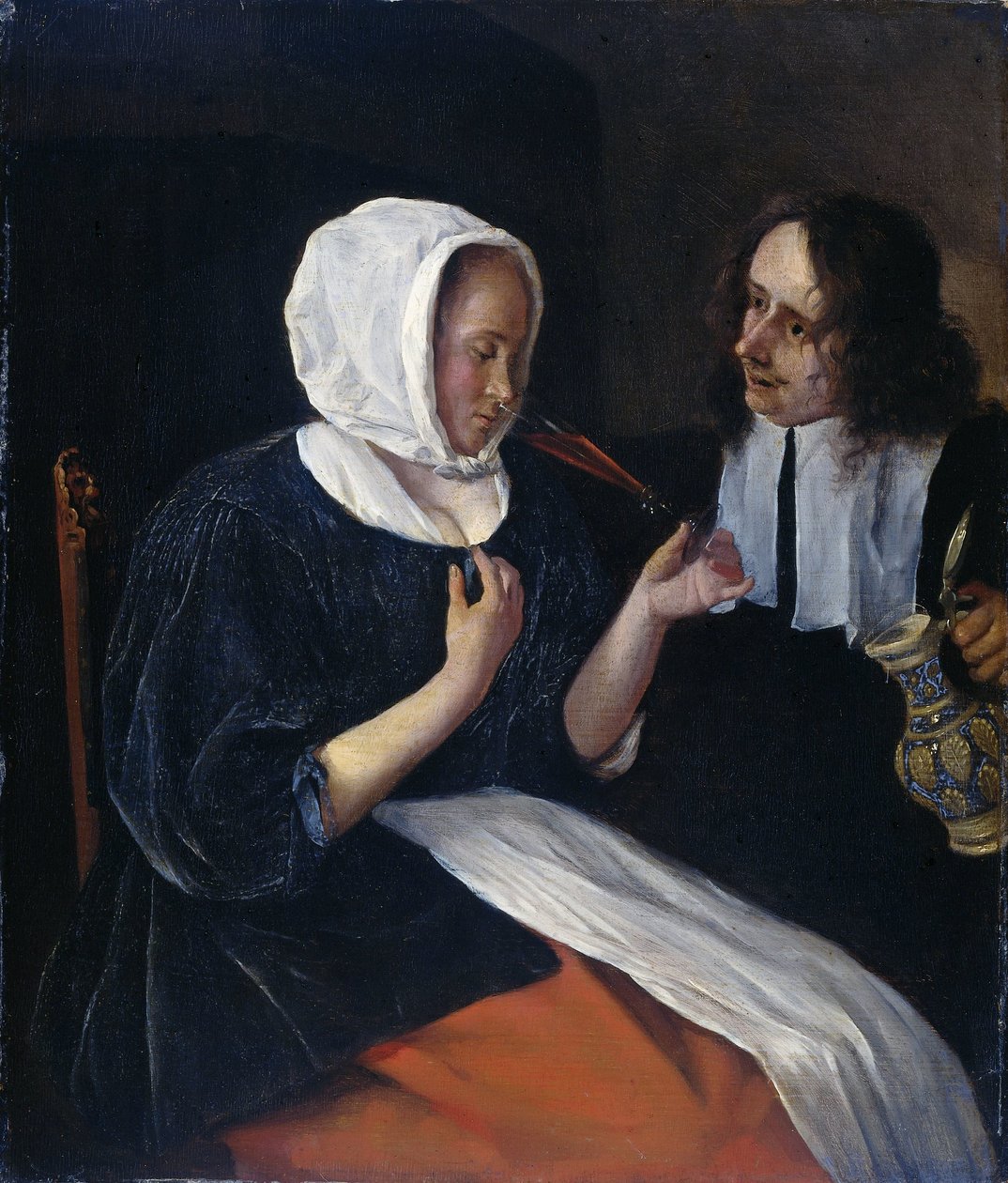 Una coppia che beve da Jan Havicksz. Steen