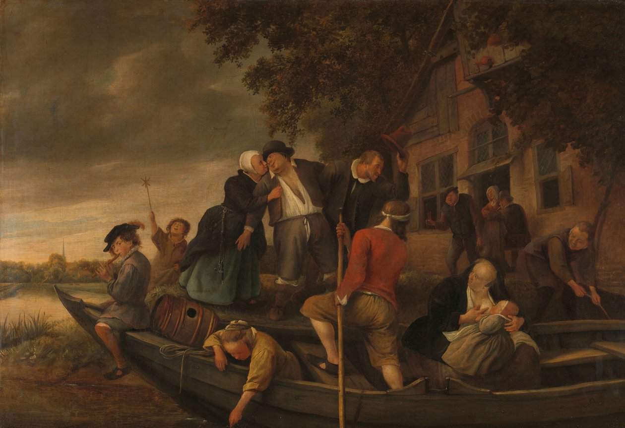 Il Lieto Ritorno a Casa da Jan Havicksz. Steen