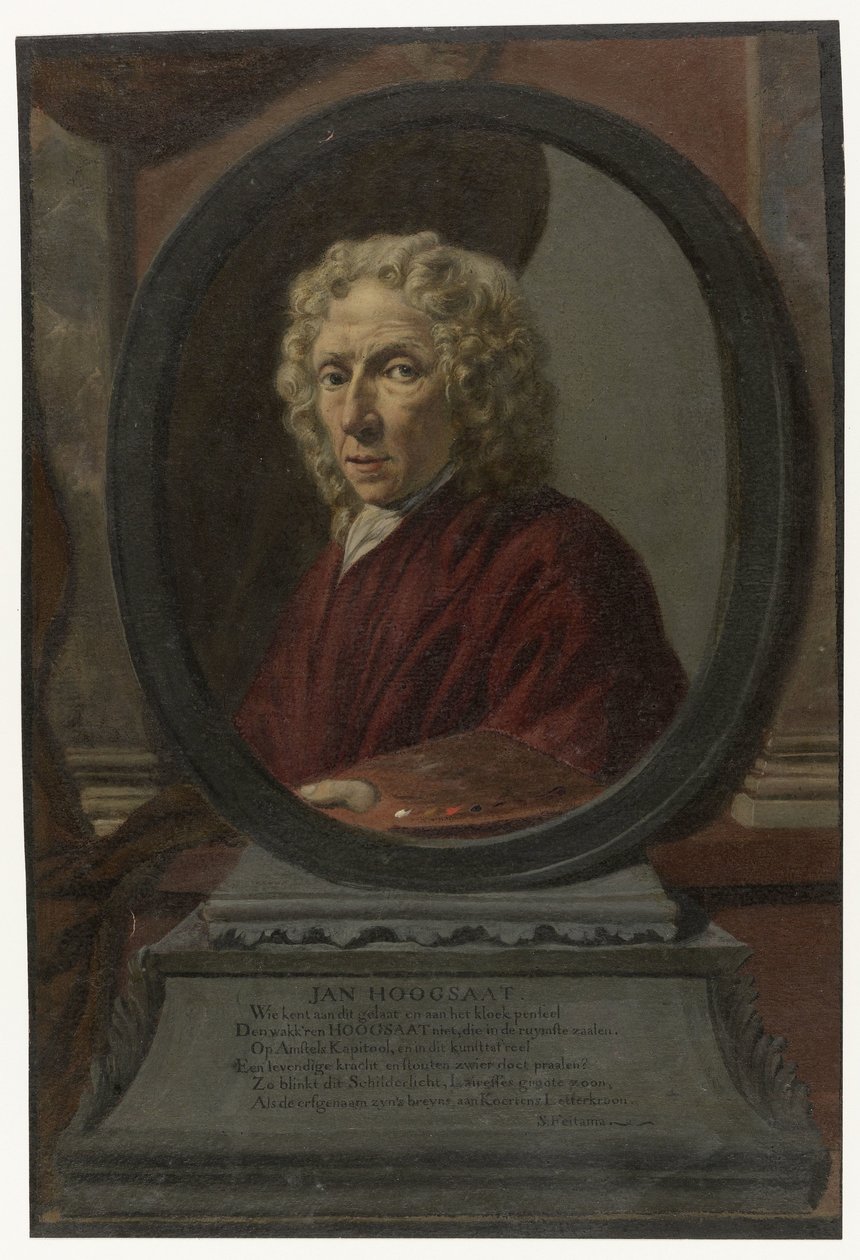 Autoritratto di Jan Hoogsaat da Jan Hoogsaat