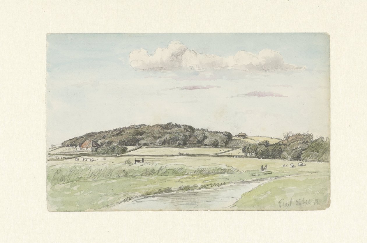 Veduta di Texel da Jan Hoynck van Papendrecht