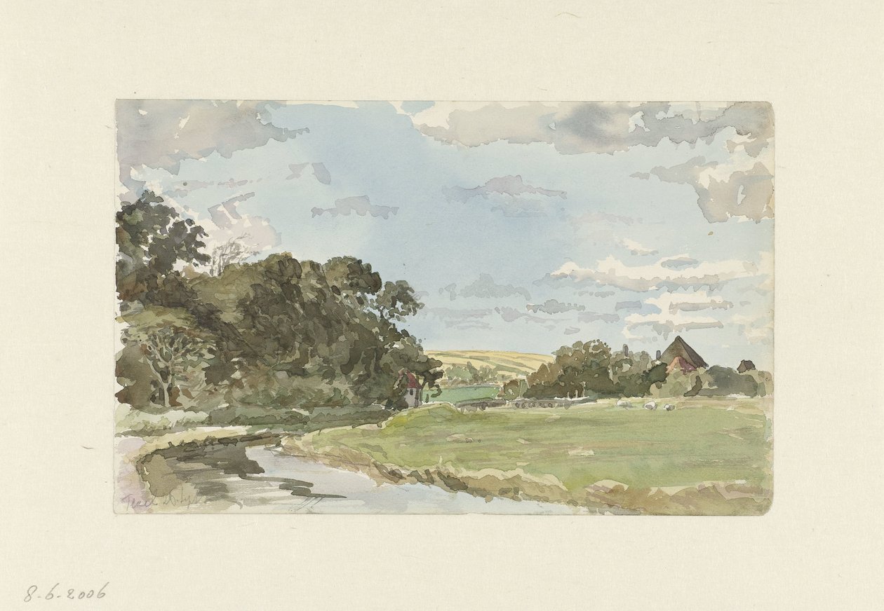 Paesaggio a Texel da Jan Hoynck van Papendrecht