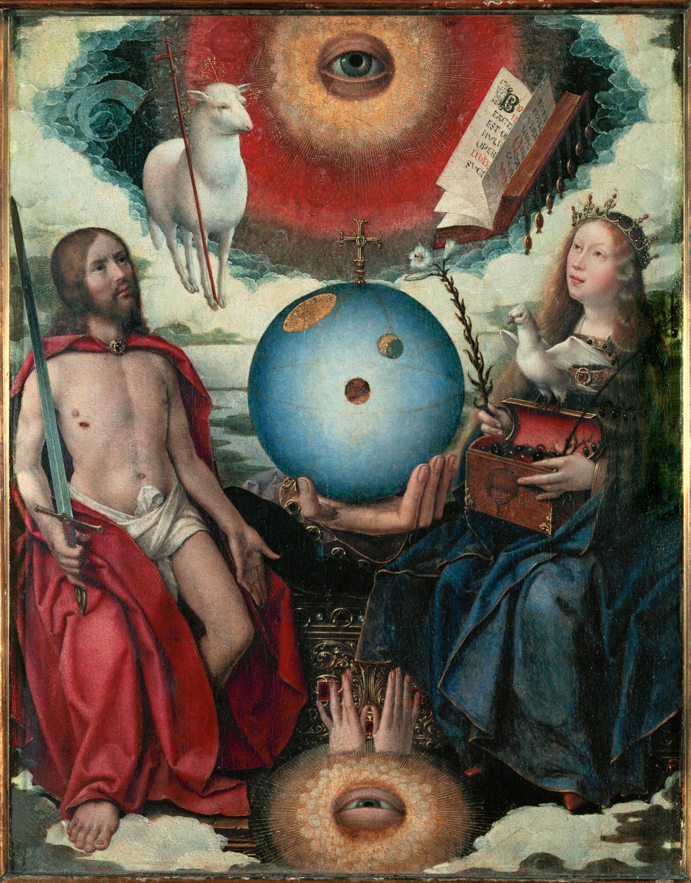 Allegoria cristiana ... da Jan II Provost