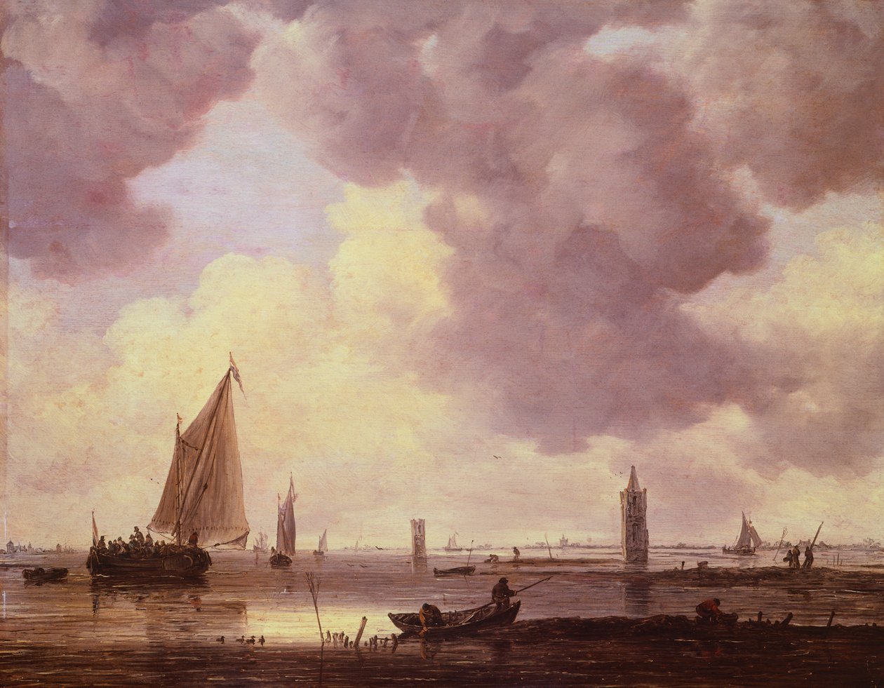Barche da Jan Josephsz van Goyen