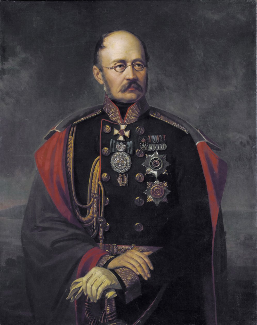 Principe Mikhail Dmitrievich Gorchakov da Jan Ksawery Kaniewski