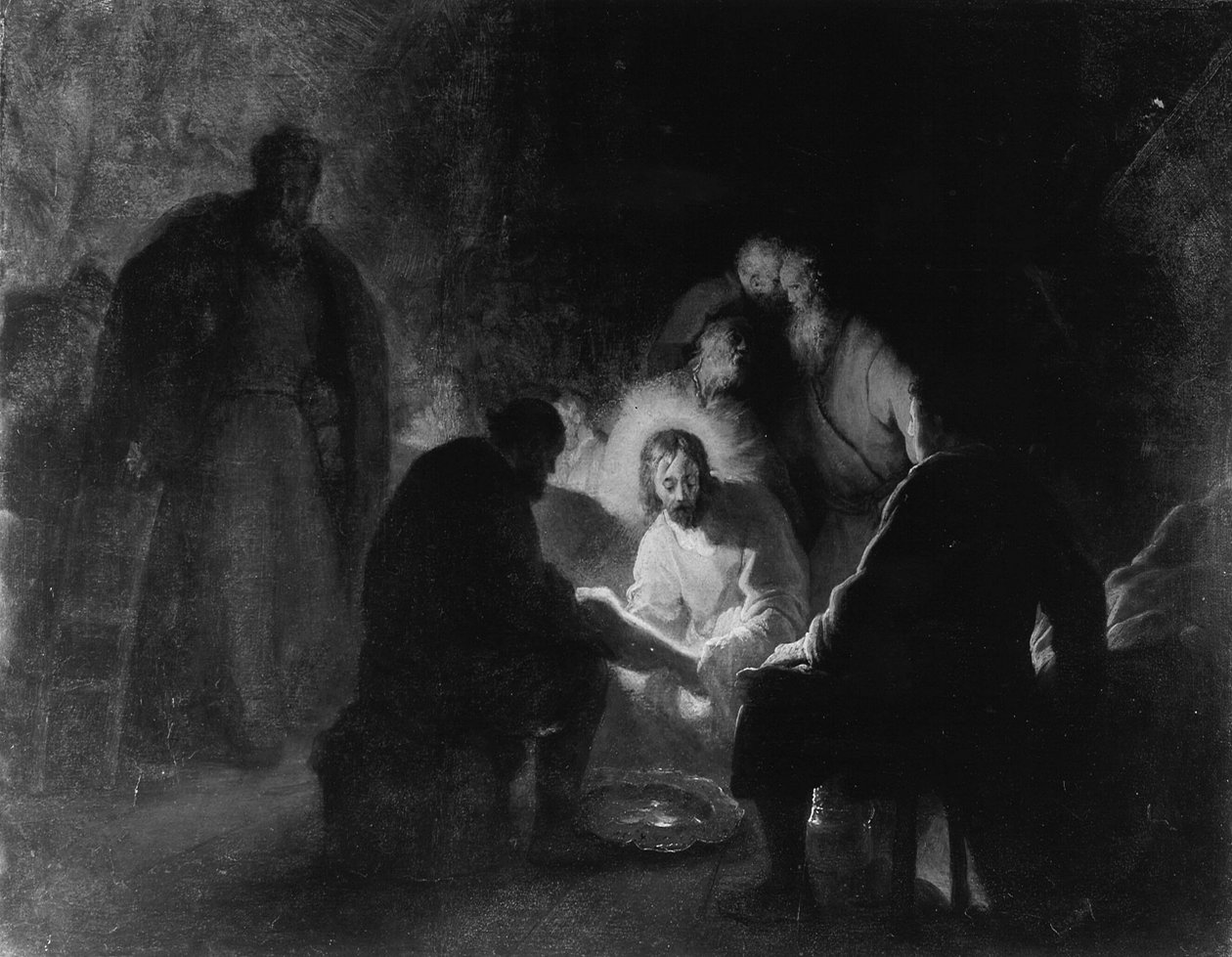 Cristo che lava i piedi ai discepoli da Jan Lievens