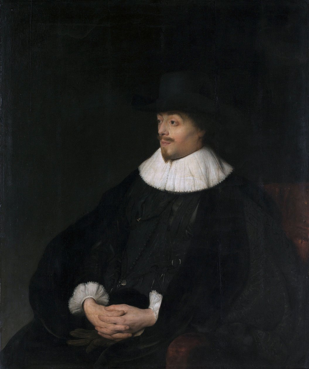 Ritratto di Constantijn Huygens (1596-1687) da Jan Lievens