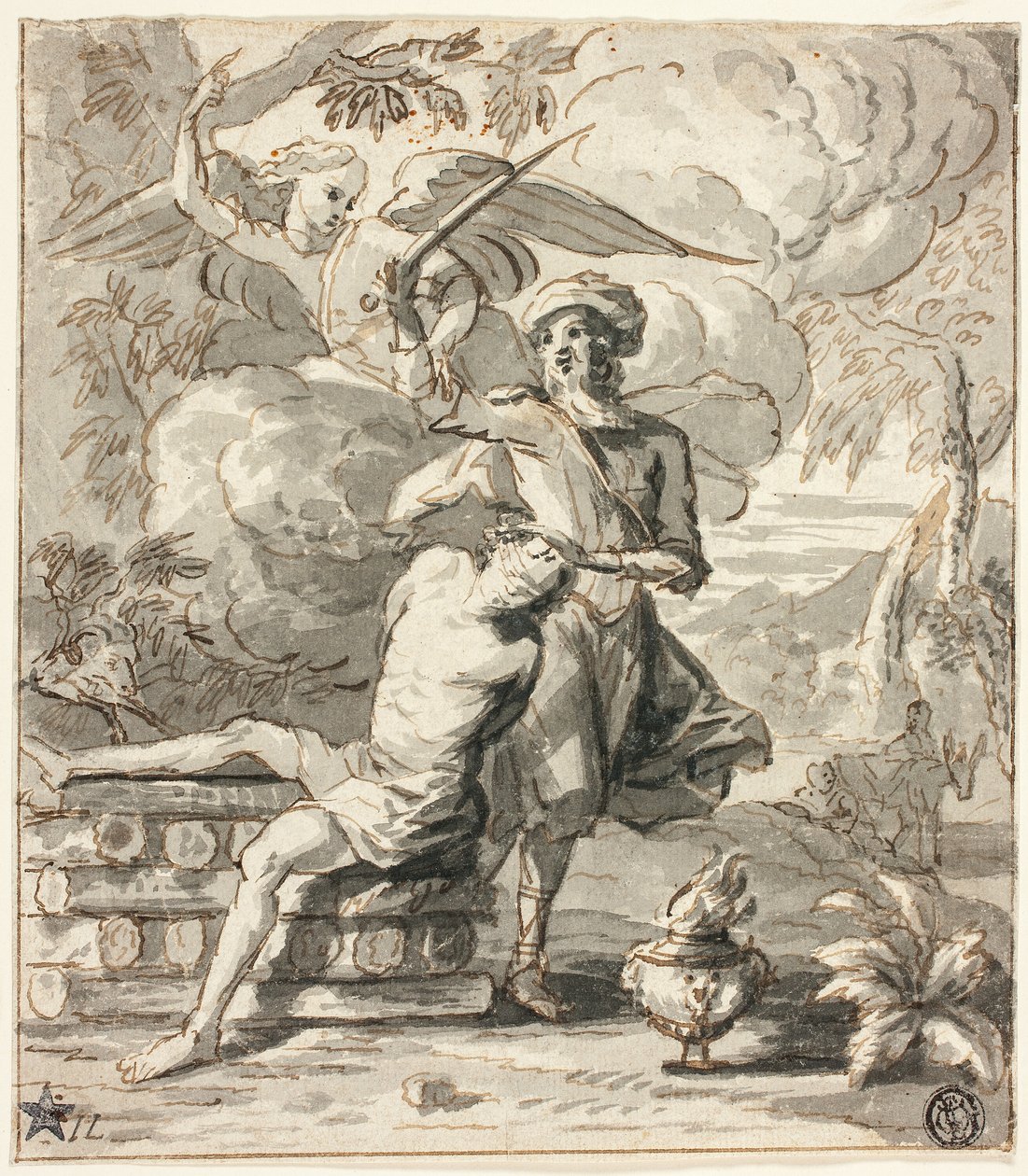 Sacrificio di Abramo da Jan Lievens