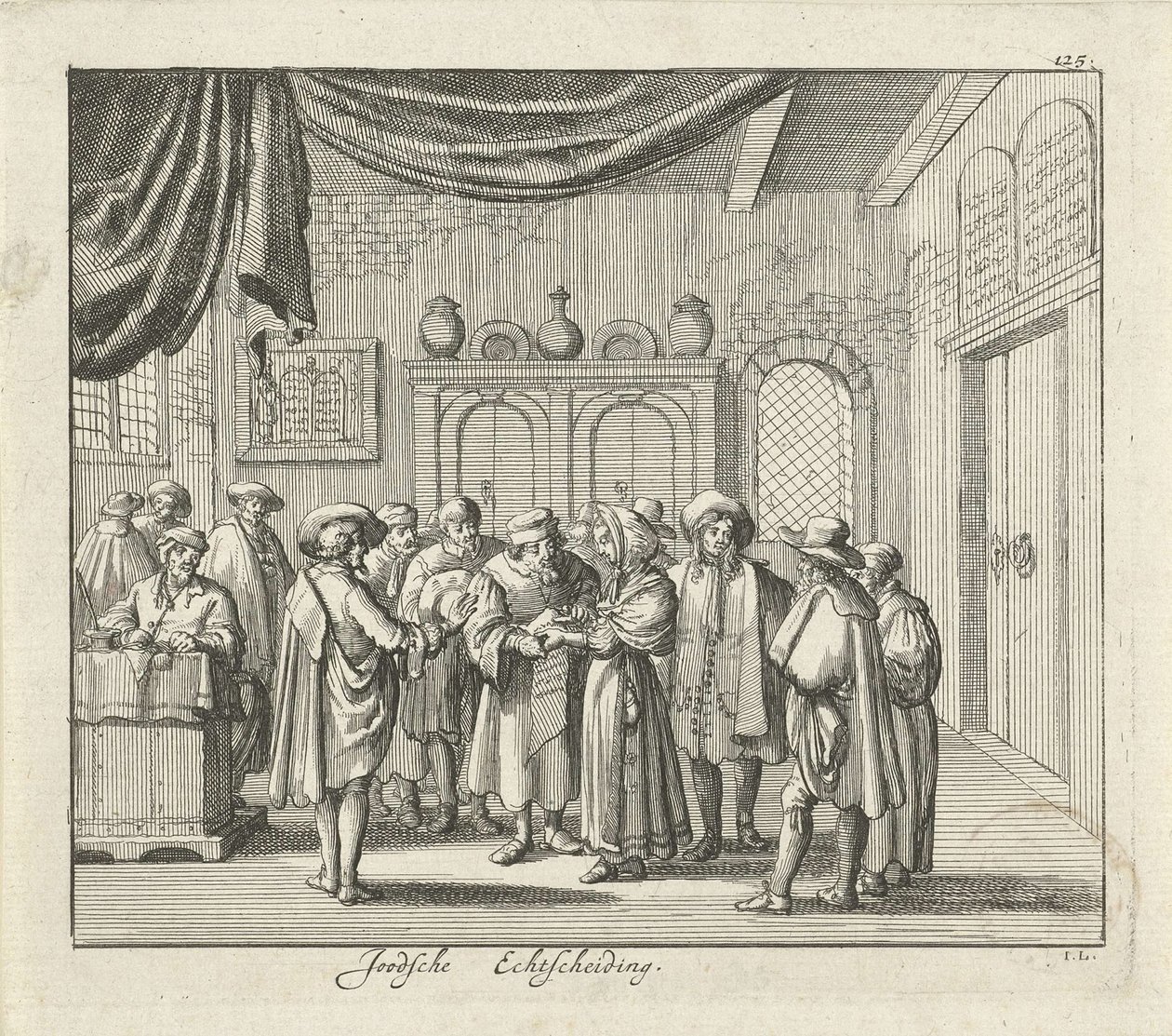 Divorzio ebraico da Jan Luyken