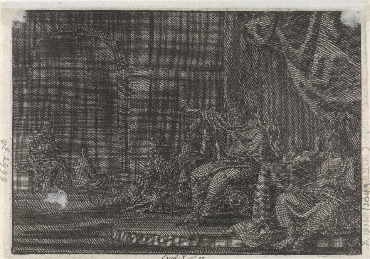 Piaga delle tenebre da Jan Luyken