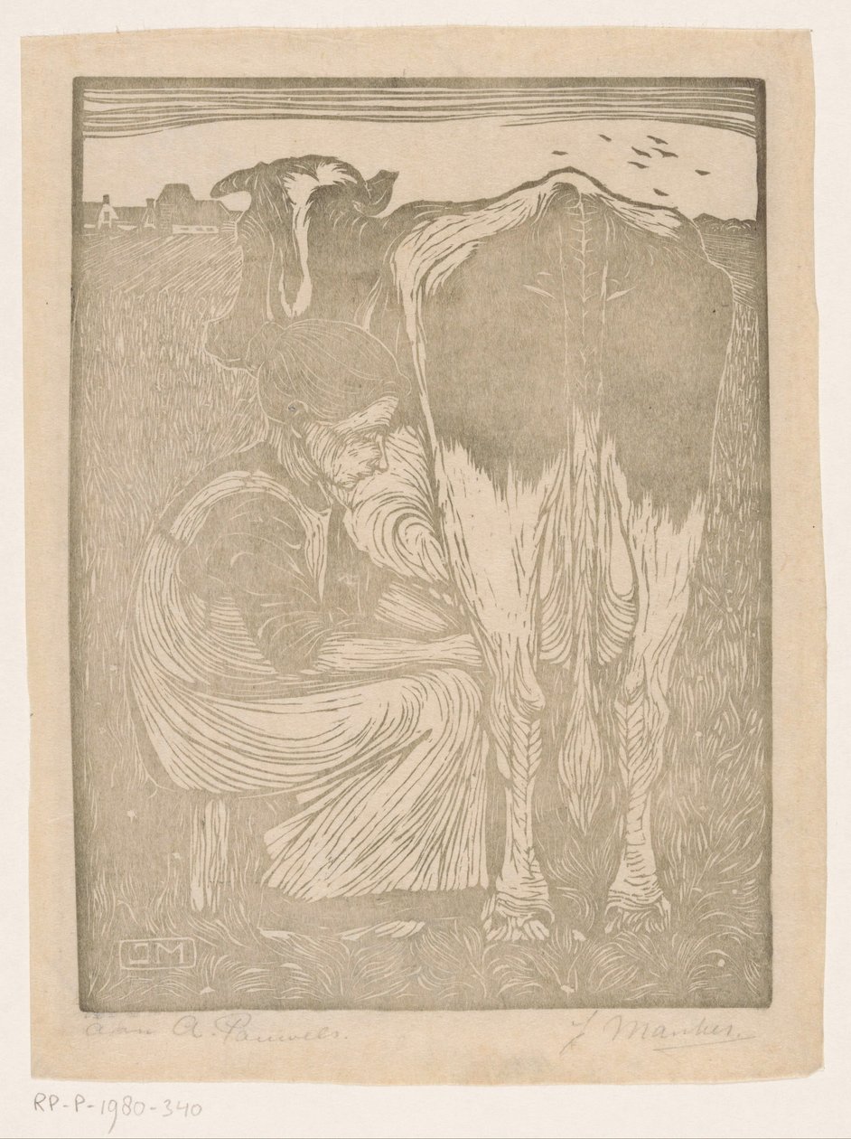 Mungitrice da Jan Mankes (signed by artist)
