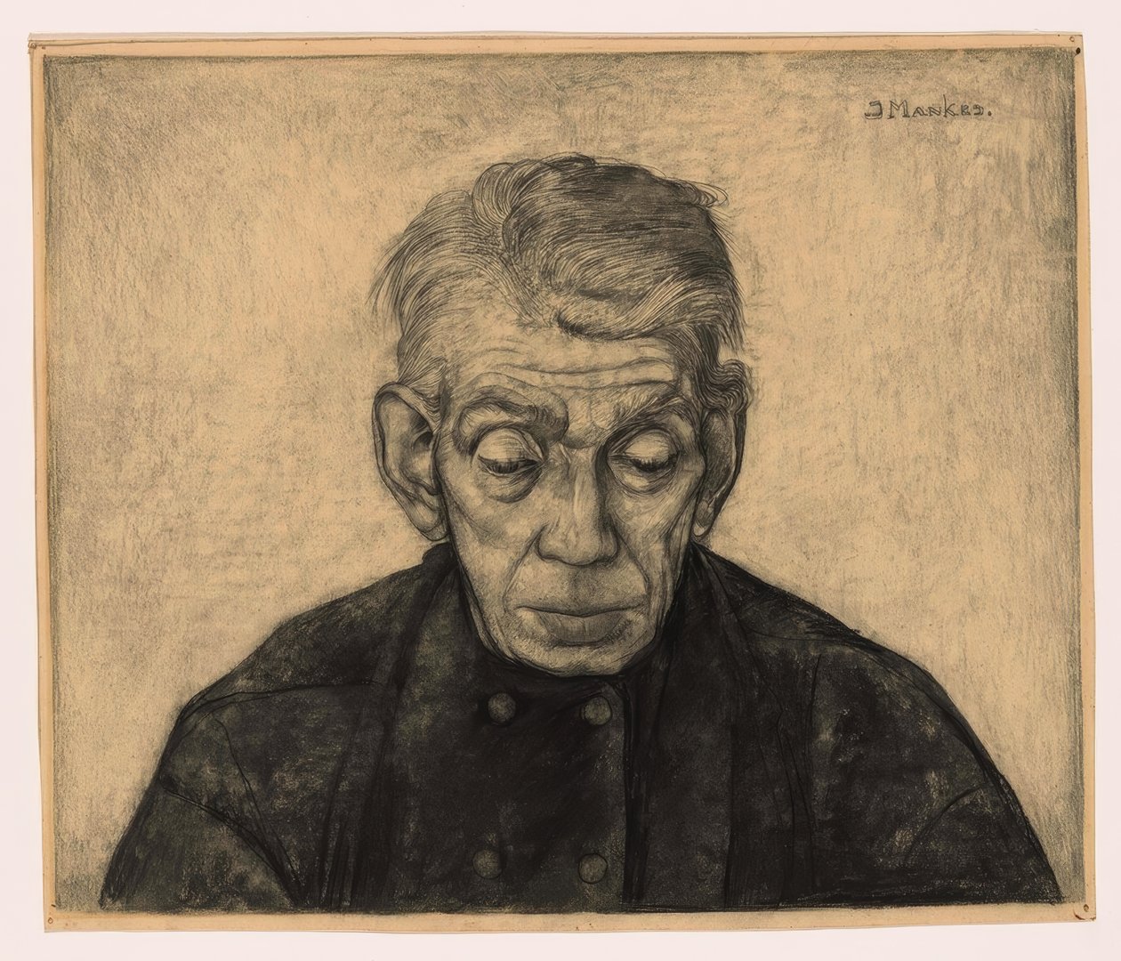 Douwe visto di fronte da Jan Mankes