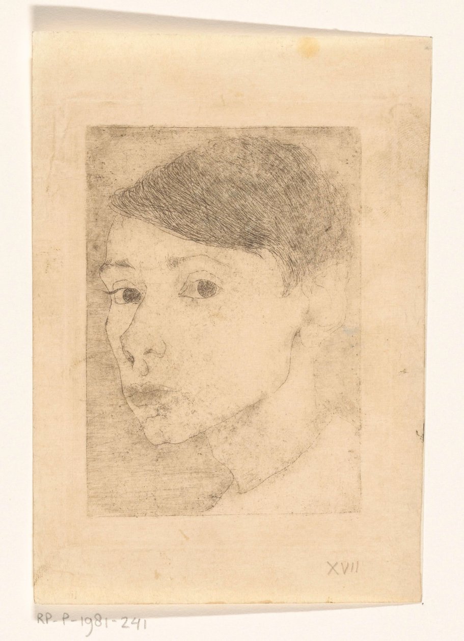 Autoritratto da Jan Mankes