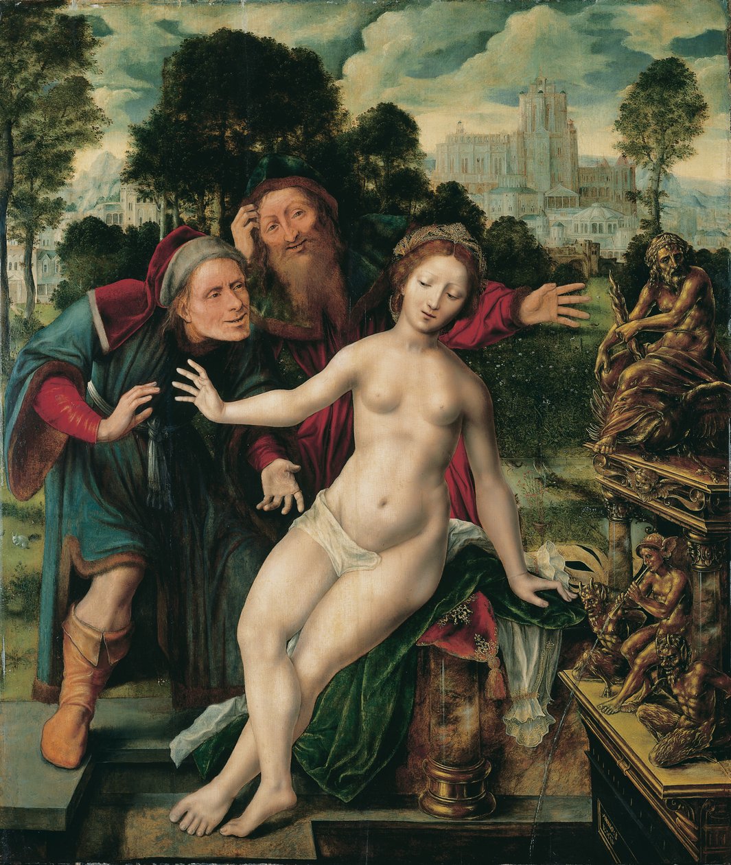 Susanna e i vecchioni da Jan Massys or Metsys