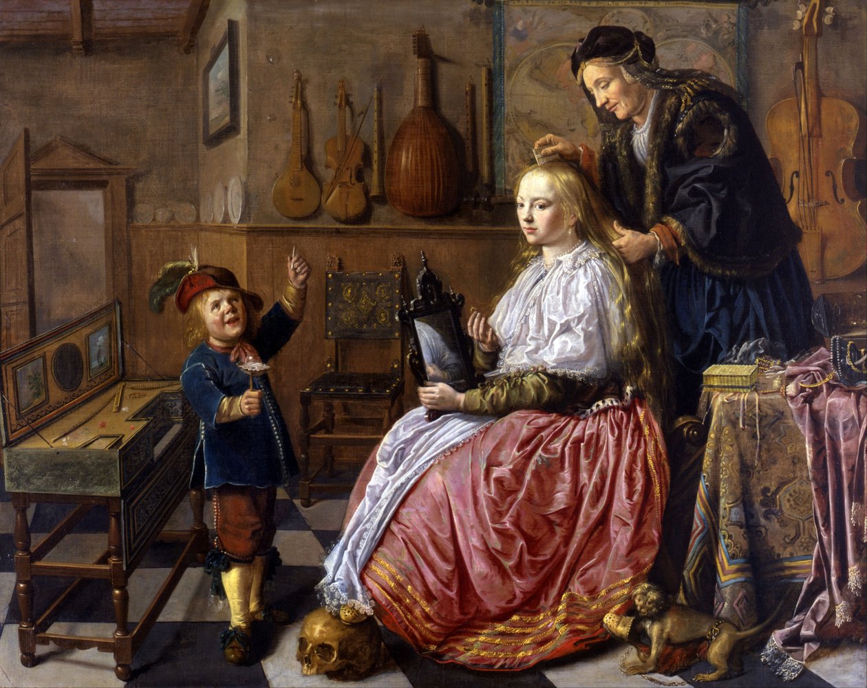 Allegoria della vanità da Jan Miense Molenaer