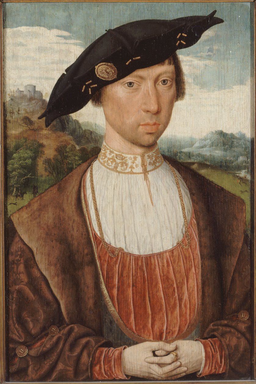 Ritratto di Joost van Bronckhorst da Jan Mostaert