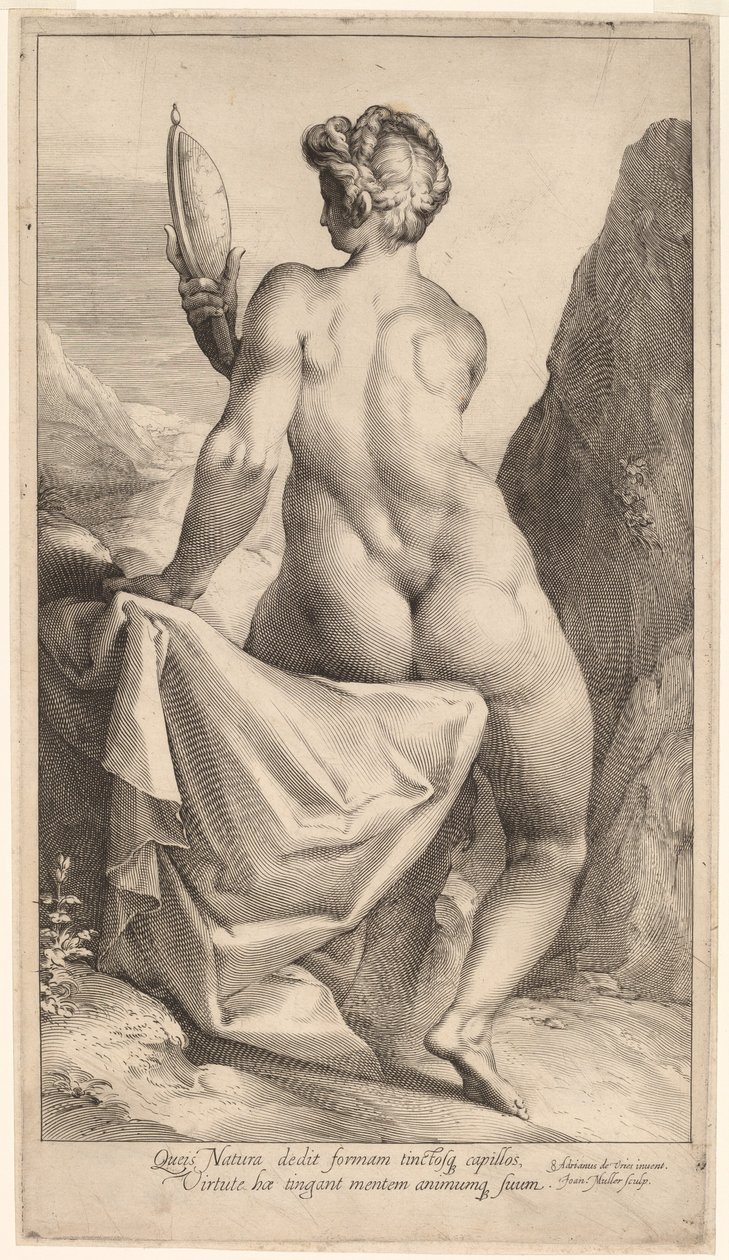 Prudenza da Jan Muller, after Adriaen de Vries