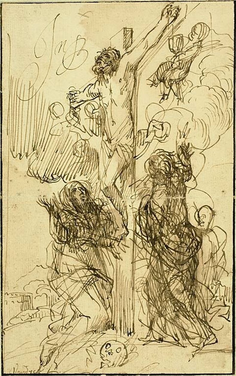 La crocifissione da Jan Philipsz. van Bouckhorst