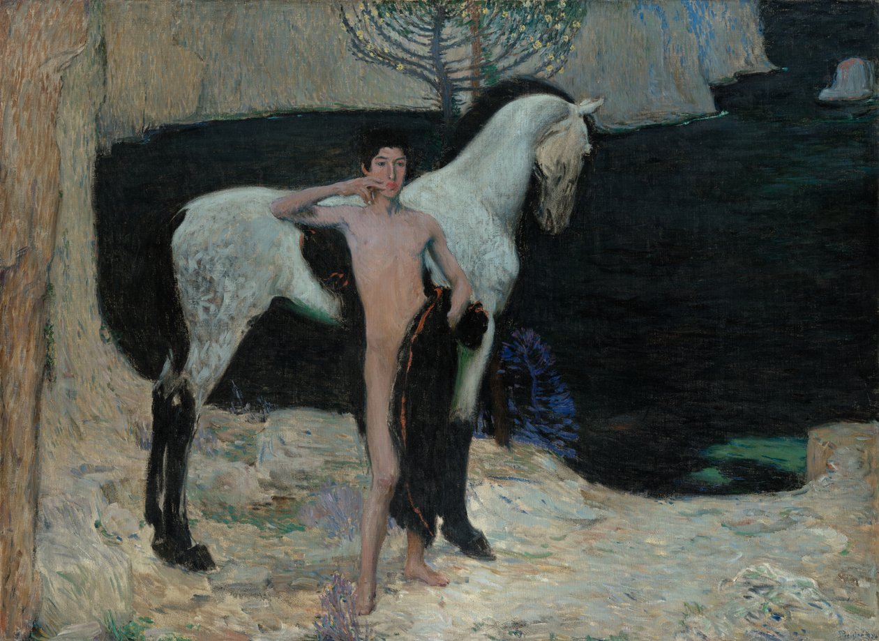 Lago nero, 1904 da Jan Preisler