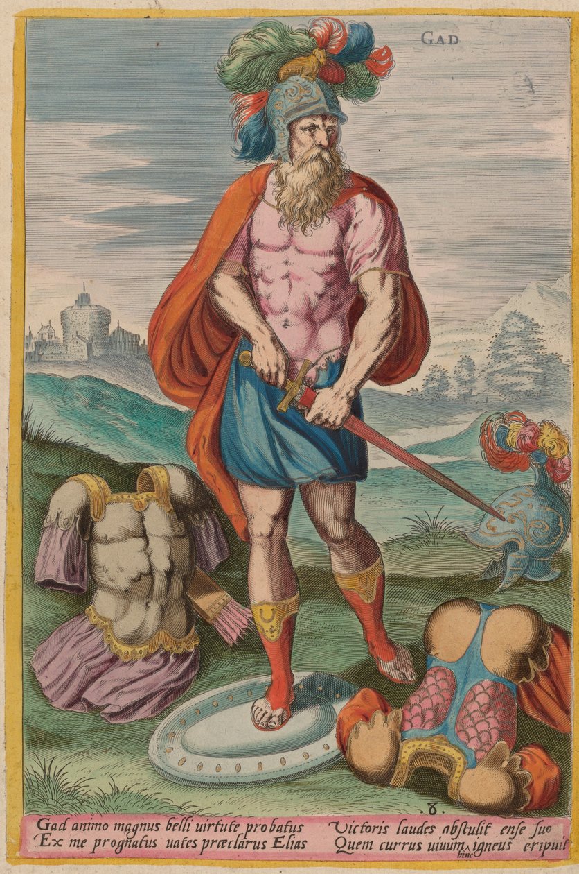 Gad da Jan Sadeler I after Crispen van den Broecke